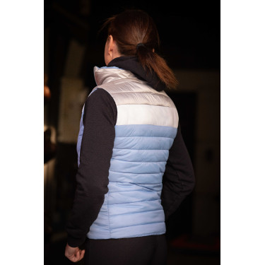 Casaco acolchoado Pénélope Camelia Azul ártico