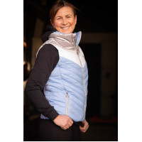 Casaco acolchoado Pénélope Camelia Azul ártico