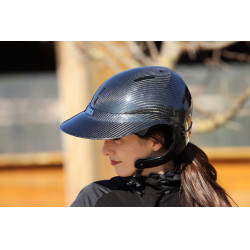 Viseira para capacete NACA XL Carbono preto brilhante Viseira para capacete NACA XL Carbono preto brilhante