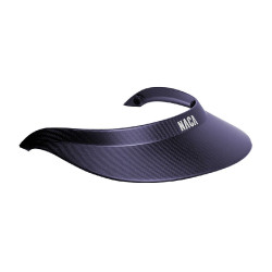 Viseira para capacete NACA XL Azul carbono fosco