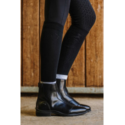 Meias Equithème Compet Eu te amo Preto / cinza Cinzento