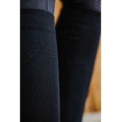 Meias Equithème Compet Eu te amo Preto / cinza Cinzento