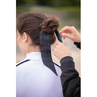 Twilly Penélope Sofia Preto / azul-petróleo