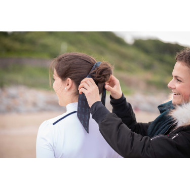 Twilly Penélope Sofia Preto / azul-petróleo