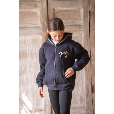 Sweat Pénélope Eden Favorito Azul-marinho