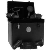 Caixa de limpeza Equithème Je t'aime Amêndoa Castanho