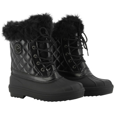 Botas de inverno Equithème Je t'aime Preto