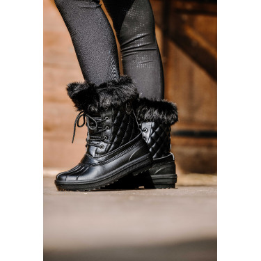 Botas de inverno Equithème Je t'aime Preto
