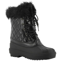 Botas de inverno Equithème Je t'aime Preto