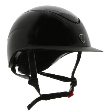 Capacete Equithème Wings Preto brilhante