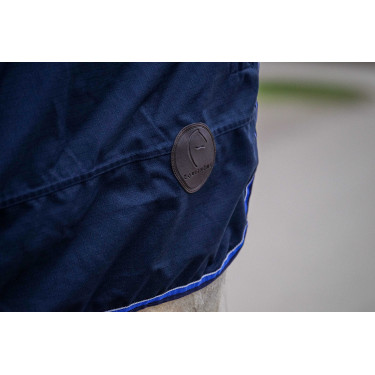 Camisa de passeio Equithème Classic 1200D Azul-marinho