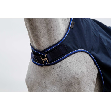 Camisa de passeio Equithème Classic 1200D Azul-marinho