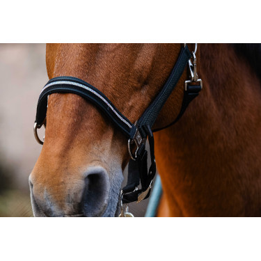 Cabresto de nylon Equithème Domino Verde Cabresto de nylon Equithème Domino Verde