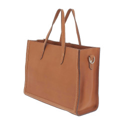 Bolsa Pénélope Romane Conhaque Castanho Bolsa Pénélope Romane Conhaque Castanho