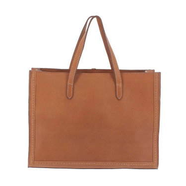 Bolsa Pénélope Romane Conhaque Castanho Bolsa Pénélope Romane Conhaque Castanho