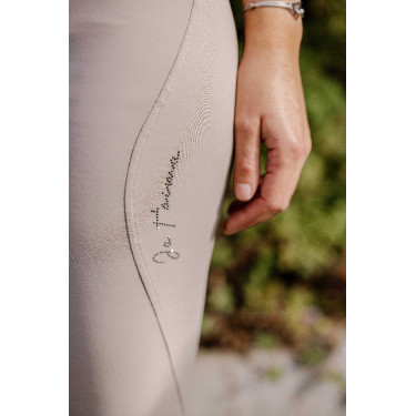 Calça Equithème Queen feminina  Cinzento-acastanhado Castanho