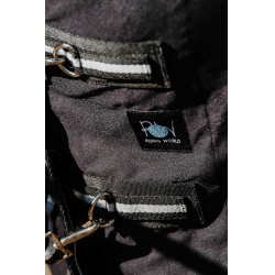 Camisa brilhante Riding World Preto