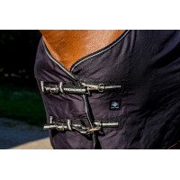 Camisa brilhante Riding World Preto