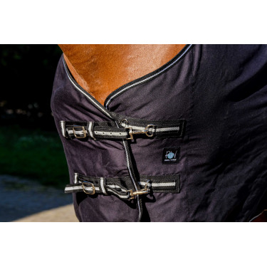 Camisa brilhante Riding World Preto