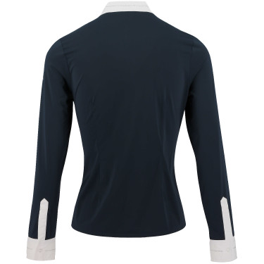 Camisa Equithème Julia Azul-marinho Camisa Equithème Julia Azul-marinho