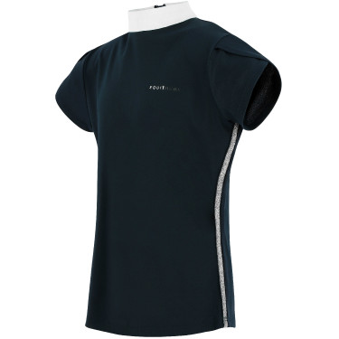 Polo Equithème Ocala Infantil Azul-marinho