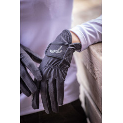 Luvas Pisma Strass Pénélope Azul-marinho