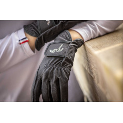 Luvas Pisma Strass Pénélope Azul-marinho