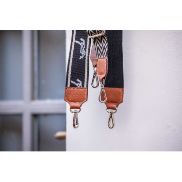 Alça Pénélope Logo Preto / cru Alça Pénélope Logo Preto / cru