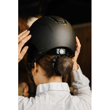 Redinha para cabelo Equithème Shiny Preto