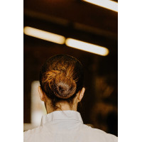 Rede para cabelo tipo touca Equithème Filet Louro