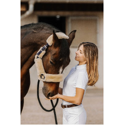 Polo em malha Equithème Betty Branco