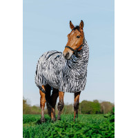 Camisa anti-eczema zebra Riding World Zebra preto / branco Motivos
