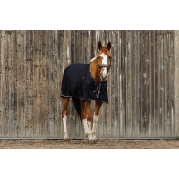 Camisa Equithème Micro mesh Azul-marinho