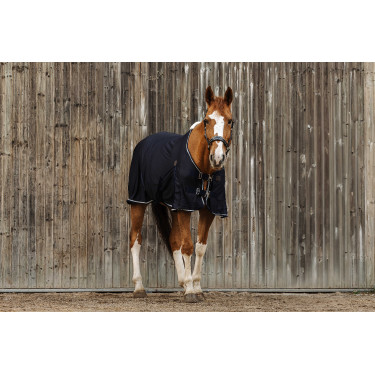 Camisa Equithème Micro mesh Azul-marinho