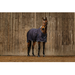 Camisa Equithème Vague Azul-marinho