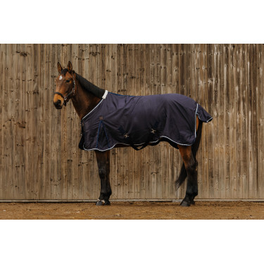 Camisa Equithème Vague Azul-marinho