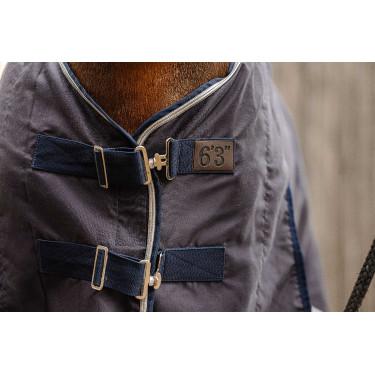 Camisa Equithème Vague Azul-marinho