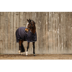 Camisa Equithème Vague Azul-marinho