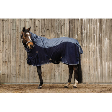 Camisa unissex Equithème Azul-marinho