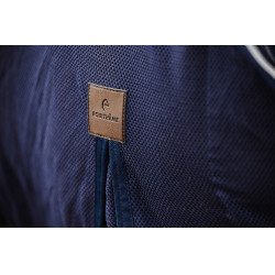 Camisa unissex Equithème Azul-marinho