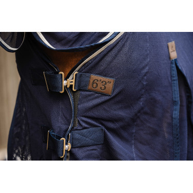 Camisa unissex Equithème Azul-marinho