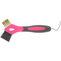 Cureta com escova de metal Hippotonic 3 em 1 Rosa Cureta com escova de metal Hippotonic 3 em 1 Rosa