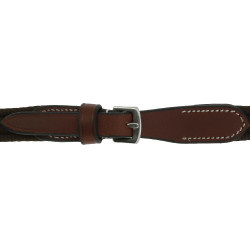 Rendas de couro Eric Thomas 16mm Havana Castanho Rendas de couro Eric Thomas 16mm Havana Castanho