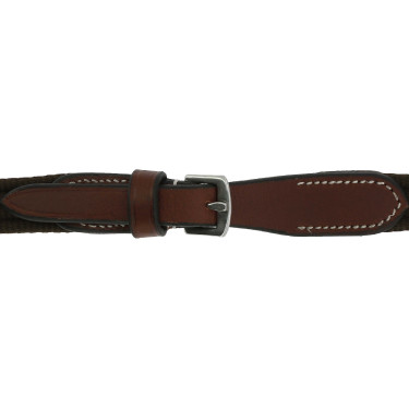 Rendas de couro Eric Thomas 16mm Havana Castanho Rendas de couro Eric Thomas 16mm Havana Castanho