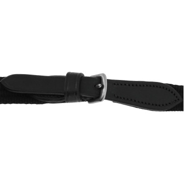 Rendas de couro Eric Thomas 16mm Preto