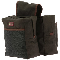 Alforje duplo Western Randol Castanho