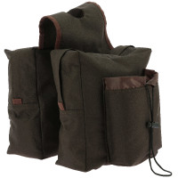 Alforje duplo Western Randol Castanho