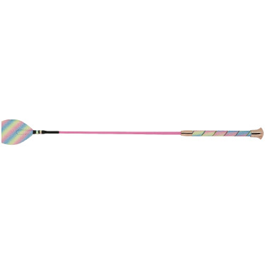 Chicote Whip & Go Strassy Arco-íris Multicolor