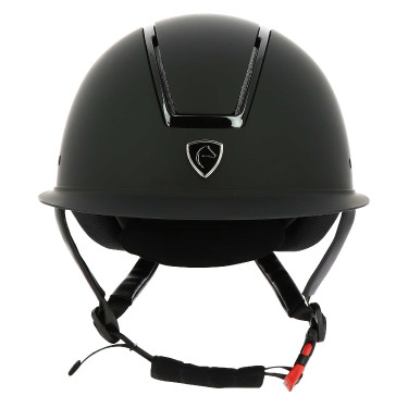 Capacete Equithème Glint Fosco Preto fosco / preto