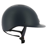 Capacete Equithème Glint Fosco Azul / azul